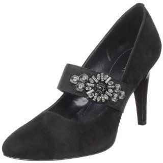 Tahari Womens Eva Mary Jane Pump,Black,11 M US Shoes
