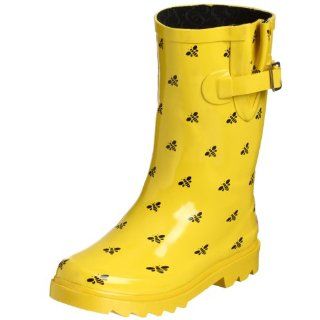 Toddler/Little Kid Honey Bee Rain Boot,Yellow,3 M US Little Kid Shoes