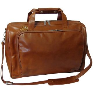 Amerileather 18 inch Leather Carry on Weekend Duffel Bag