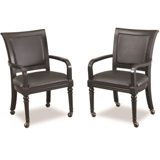 Home Styles St Croix Black Game Chair (Set of 2)