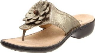 Clarks Womens Ina True Thong Sandal Shoes