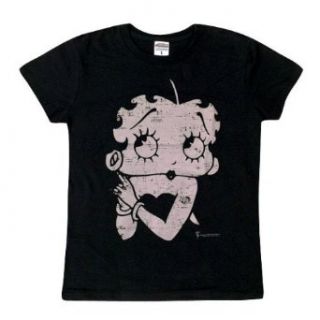 Betty Boop   Betty Pulp Juniors T Shirt Clothing
