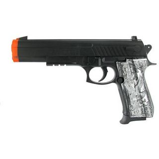 Spring Custom Grip .45 Pistol FPS 150 Airsoft Gun