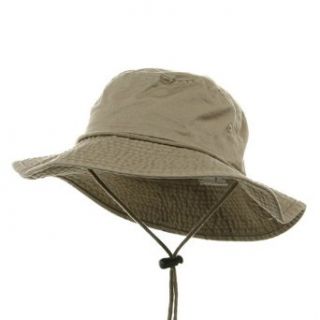 Washed Wide Brim Hat khaki W11S37E Clothing