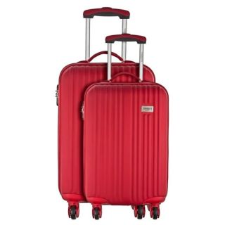 de 2 valises buzzati rouge   40x60x25 / 47x70x29cm   4/5kg   61