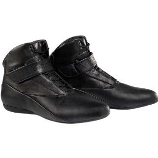 Racing Motorcycle Shoes   Black / Size 12    Automotive