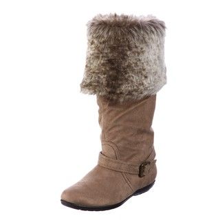 R2 by Report Womens Behar Taupe Cuff Boots FINAL SALE