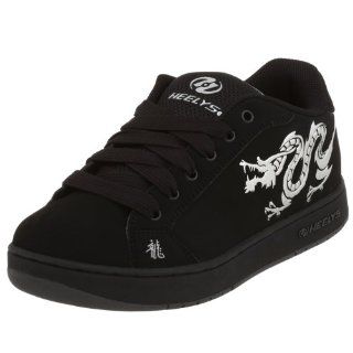  Heelys Mens Dragon Skate Shoe,Black/Charcoal/Silver,7 M Shoes