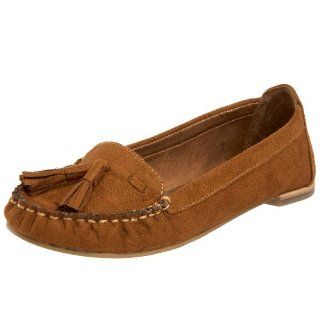 Miss Me Womens Kate 3 Tassel Moccasin,Tan,5.5 M US Shoes