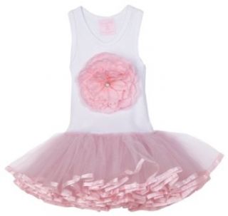 Mud Pie Baby Buds Tutu Dress, Pink, 0   6 Months Clothing