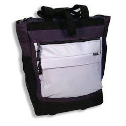Western Pack 20 inch 600 denier Polyester Rolling Shopper Tote