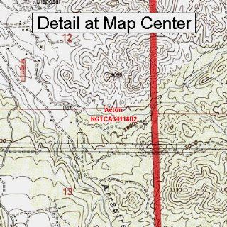 USGS Topographic Quadrangle Map   Acton, California