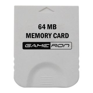 CABLE   CONNECTIQUE 64 MB MEMORY CARD GAMERON WII ET GAMECUBE/ ACCESSO