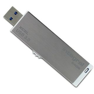 XCEL   CLÉ USB 3.0   64 GO   Integral XCEL 64GB USB3.0. Capacité 64