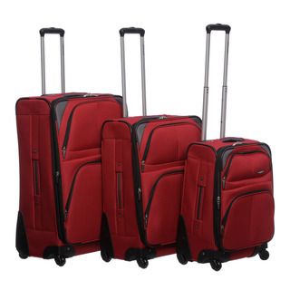 Pierre Cardin Somerset 3 piece Spinner Luggage Set