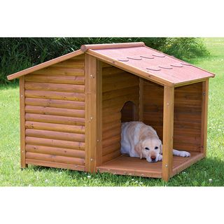Rustic Dog House (L)