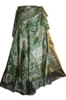 MS#01 Magic Skirt Convertible Wrap Green Clothing