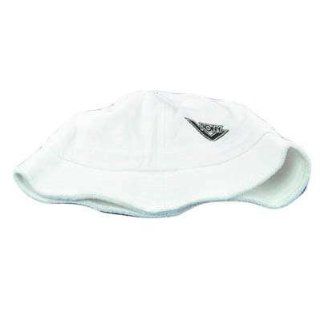 PONY WOMENS WHITE BUCKET BEACH HAT TERRYCLOTH MED LARGE