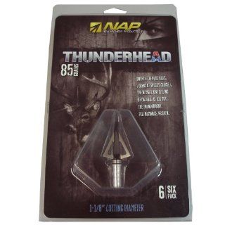 New Archery Products 85 Grain 6 Pack Thunderhead Broadhead