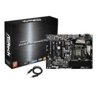 Carte mère socket LGA1155   Chipset Z68   4 slots DDR3   SATA III