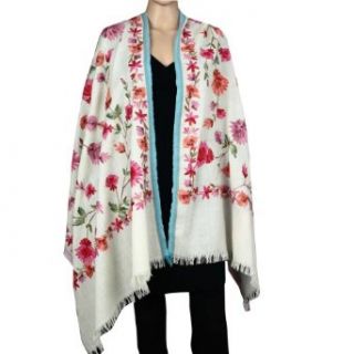Clothes Indian Accessories for Women Embroidered Shawls