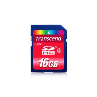 Transcend 16GB SDHC Flash Memory Card Today $18.99