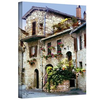George Zucconi Assisi, Italy Wrapped Canvas