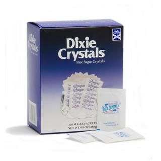 Dixie Crystals Pure Cane Sugar Packets (Case of 2,000)