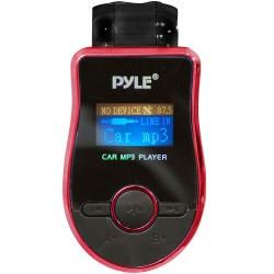 Pyle Mobile SD/ USB/ / AUX FM Red Transmitter