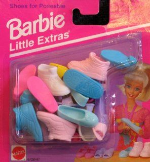 Barbie Little Extras Shoes for Poseable Barbie (1995
