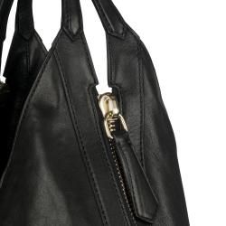 Givenchy Tinhan Small Black Leather Hobo Bag