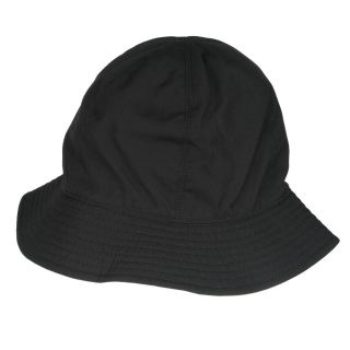 Burberry Black and Plaid Canvas Bucket Hat