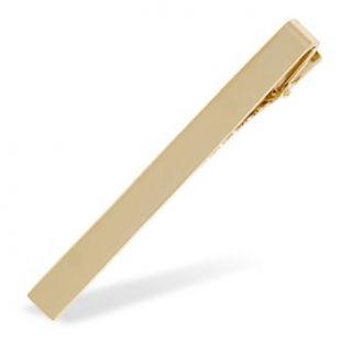Executive Clasp Tie Bar by Enrico Pardini   Gold Metal