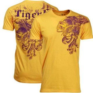 NCAA My U LSU Tigers Gold Approved T shirt Sports