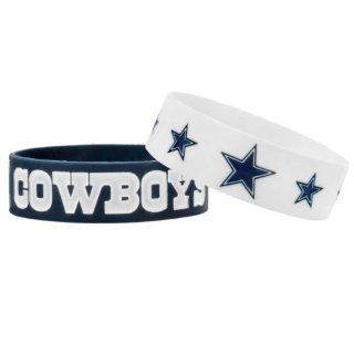 NFL Dallas Cowboys Bulky Bandz Bracelet 2 Pack Sports