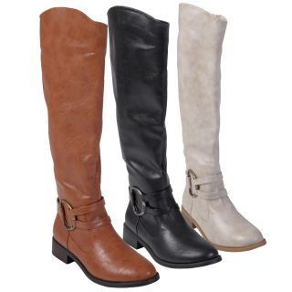 Journee Collection Womens Charming 01 Ring Accent Tall Boots