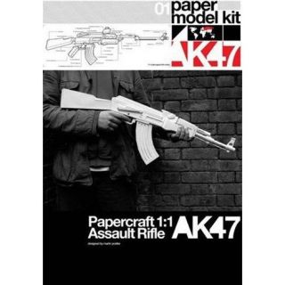 PAPERCRAFT T.1 ; ASSAULT RIFLE AK 47   Achat / Vente livre Martin