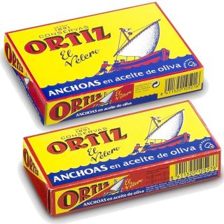 HUILE DOLIVE   Marque ORTIZ   Origine Espagne   1x 78g   1x 47,5g