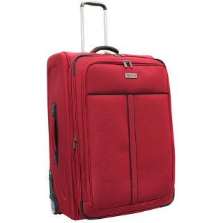 Kenneth Cole Reaction Front Row Red 29 inch Expandable Wheeled Upright