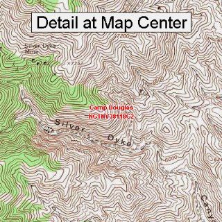 USGS Topographic Quadrangle Map   Camp Douglas, Nevada