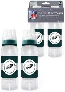 Philadelphia Eagles Baby Bottles   2 Pack Sports