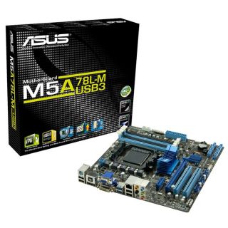 Asus M5A78L M/USB3   Carte mère socket AMD AM3+   Chipset AMD 760