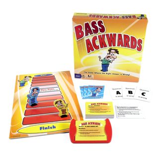 Pressman Toys Bass Ackwards Board Game