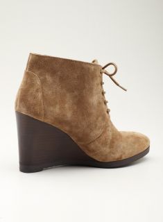 Franco Sarto High Wedge Laceup ankle desert bootie