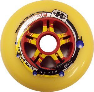 HYPER 84mm HYOCTANE Inline Skate Wheels Racing 10 W/Bea