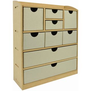 Beyond The Page MDF 9 Drawer Chest 12.5X15X4