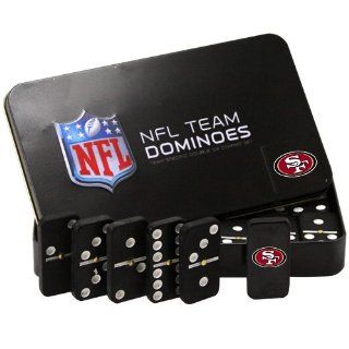 NFL San Francisco 49ers Domino Set in Metal Gift Tin