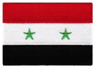 Syria Flag Embroidered Patch Syrian Iron On Arab National