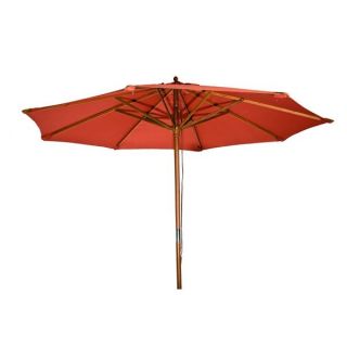 Parasol en Bois Diametre 3M50 Brique   Achat / Vente PARASOL   OMBRAGE