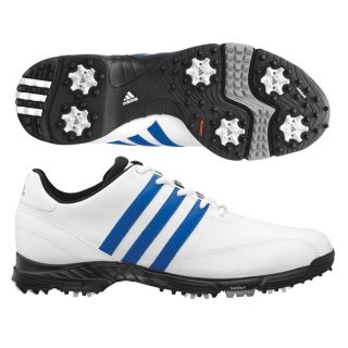 Adidas Mens Golflite 3 White/ Satelite Golf Shoes
